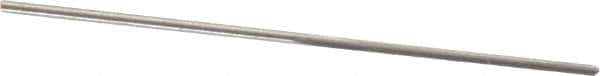 Made in USA - #68 High Speed Steel 3 Flute Chucking Reamer - Straight Flute, 0.031" Straight Shank, 1/2" Flute Length, 1-3/8" OAL - Apex Tool & Supply