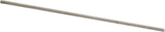 Made in USA - #76 High Speed Steel 2 Flute Chucking Reamer - Straight Flute, 0.02" Straight Shank, 3/8" Flute Length, 7/8" OAL - Apex Tool & Supply