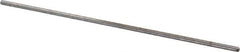 Made in USA - #79 High Speed Steel 2 Flute Chucking Reamer - Straight Flute, 0.0145" Straight Shank, 3/8" Flute Length, 3/4" OAL - Apex Tool & Supply