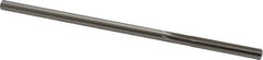 Made in USA - Letter D High Speed Steel 6 Flute Chucking Reamer - Straight Flute, 0.2329" Straight Shank, 1-1/2" Flute Length, 6" OAL - Apex Tool & Supply