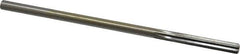 Made in USA - Letter G High Speed Steel 6 Flute Chucking Reamer - Straight Flute, 1/4" Straight Shank, 1-1/2" Flute Length, 6" OAL - Apex Tool & Supply
