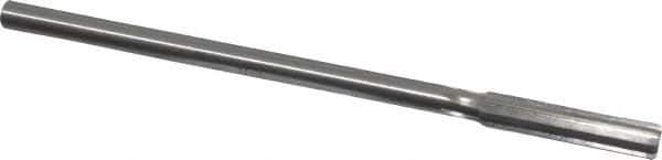 Made in USA - Letter U High Speed Steel 6 Flute Chucking Reamer - Straight Flute, 0.3105" Straight Shank, 1-3/4" Flute Length, 7" OAL - Apex Tool & Supply