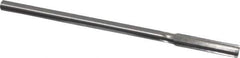 Made in USA - Letter U High Speed Steel 6 Flute Chucking Reamer - Straight Flute, 0.3105" Straight Shank, 1-3/4" Flute Length, 7" OAL - Apex Tool & Supply