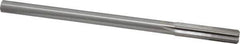 Made in USA - Letter Z High Speed Steel 6 Flute Chucking Reamer - Straight Flute, 0.373" Straight Shank, 1-3/4" Flute Length, 7" OAL - Apex Tool & Supply
