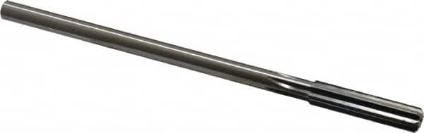 Made in USA - 8.5mm High Speed Steel 6 Flute Chucking Reamer - Apex Tool & Supply