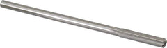 Made in USA - 9mm High Speed Steel 6 Flute Chucking Reamer - Straight Flute, 0.3105" Straight Shank, 1-3/4" Flute Length, 7" OAL - Apex Tool & Supply