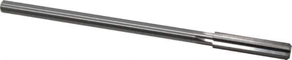 Made in USA - 10mm High Speed Steel 6 Flute Chucking Reamer - Straight Flute, 0.3105" Straight Shank, 1-3/4" Flute Length, 7" OAL - Apex Tool & Supply