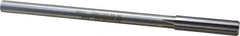 Made in USA - 11mm High Speed Steel 6 Flute Chucking Reamer - Straight Flute, 0.373" Straight Shank, 1-3/4" Flute Length, 7" OAL - Apex Tool & Supply