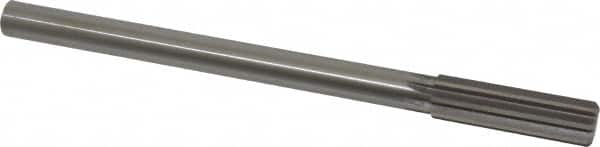 Made in USA - 17mm High Speed Steel 8 Flute Chucking Reamer - Apex Tool & Supply