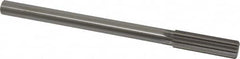 Made in USA - 17mm High Speed Steel 8 Flute Chucking Reamer - Apex Tool & Supply