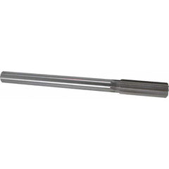 Made in USA - 22mm High Speed Steel 8 Flute Chucking Reamer - Apex Tool & Supply