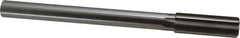 Made in USA - 23mm High Speed Steel 8 Flute Chucking Reamer - Straight Flute, 3/4" Straight Shank, 2-5/8" Flute Length, 10" OAL - Apex Tool & Supply
