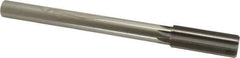 Made in USA - 23.5mm High Speed Steel 8 Flute Chucking Reamer - Straight Flute, 3/4" Straight Shank, 2-5/8" Flute Length, 10" OAL - Apex Tool & Supply