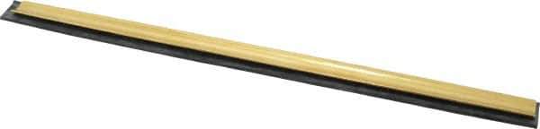 Unger - 12" Rubber Blade Window Washer/Squeegee - Black, Brass Holder - Apex Tool & Supply