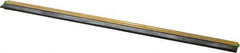 Unger - 14" Rubber Blade Window Washer/Squeegee - Black, Brass Holder - Apex Tool & Supply