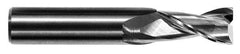 M.A. Ford - 1/2", 2 Flute, Single End, Solid Carbide, 0.02" Corner Radius End Mill - 3" OAL, 30° Helix, Right Hand Flute, 5/8" LOC, Right Hand Cut - Apex Tool & Supply