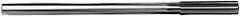 Alvord Polk - 59/64" High Speed Steel 10 Flute Chucking Reamer - Straight Flute, 3/4" Straight Shank, 2-5/8" Flute Length, 10" OAL - Apex Tool & Supply