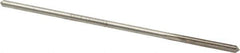 Interstate - 7/64" High Speed Steel 4 Flute Chucking Reamer - Straight Flute, 0.103" Straight Shank, 7/8" Flute Length, 3-1/2" OAL - Apex Tool & Supply