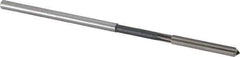 Interstate - 5/32" High Speed Steel Chucking Reamer - Straight Flute, 0.151" Straight Shank, 1" Flute Length, 4" OAL - Apex Tool & Supply