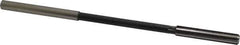 Interstate - 17/64" High Speed Steel Chucking Reamer - Straight Flute, 1/4" Straight Shank, 1-1/2" Flute Length, 6" OAL - Apex Tool & Supply