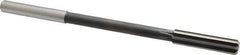 Interstate - 7/16" High Speed Steel Chucking Reamer - Straight Flute, 0.373" Straight Shank, 1-3/4" Flute Length, 7" OAL - Apex Tool & Supply
