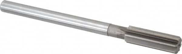 Interstate - 27/32" High Speed Steel Chucking Reamer - Apex Tool & Supply