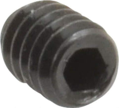 Value Collection - #8-32 UNC, 1/4" OAL, Cone Point Set Screw - Grade 8 Alloy Steel, 5/64" Key - Apex Tool & Supply
