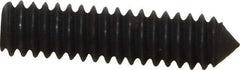 Value Collection - 1/4-20 UNC, 1" OAL, Cone Point Set Screw - Grade 8 Alloy Steel, 1/8" Key - Apex Tool & Supply
