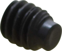 Value Collection - #8-32 UNC, 3/16" OAL, Half Dog Point Set Screw - Grade 8 Alloy Steel, 5/64" Key - Apex Tool & Supply