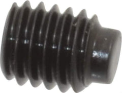 Value Collection - #10-32 UNF, 1/4" OAL, Half Dog Point Set Screw - Grade 8 Alloy Steel, 3/32" Key - Apex Tool & Supply