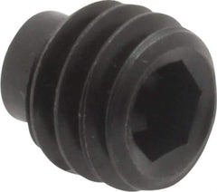 Value Collection - 5/16-18 UNC, 5/16" OAL, Half Dog Point Set Screw - Grade 8 Alloy Steel, 5/32" Key - Apex Tool & Supply