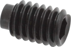 Value Collection - 5/16-18 UNC, 1/2" OAL, Half Dog Point Set Screw - Grade 8 Alloy Steel, 5/32" Key - Apex Tool & Supply