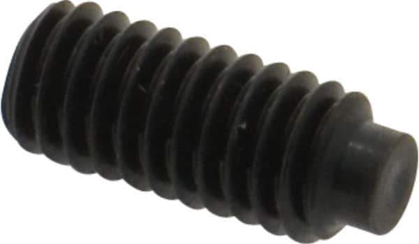 Value Collection - 5/16-18 UNC, 3/4" OAL, Half Dog Point Set Screw - Grade 8 Alloy Steel, 5/32" Key - Apex Tool & Supply