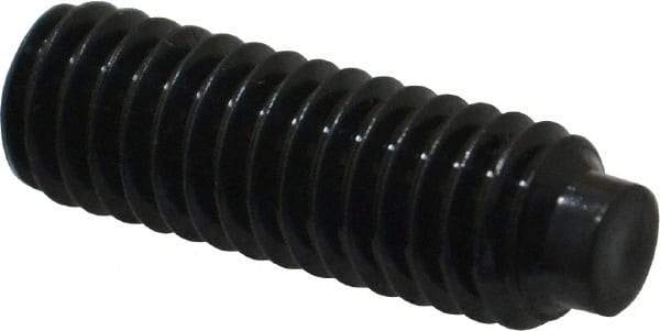 Value Collection - 5/16-18 UNC, 1" OAL, Half Dog Point Set Screw - Grade 8 Alloy Steel, 5/32" Key - Apex Tool & Supply