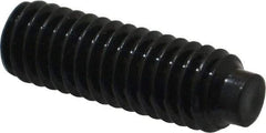 Value Collection - 5/16-18 UNC, 1" OAL, Half Dog Point Set Screw - Grade 8 Alloy Steel, 5/32" Key - Apex Tool & Supply