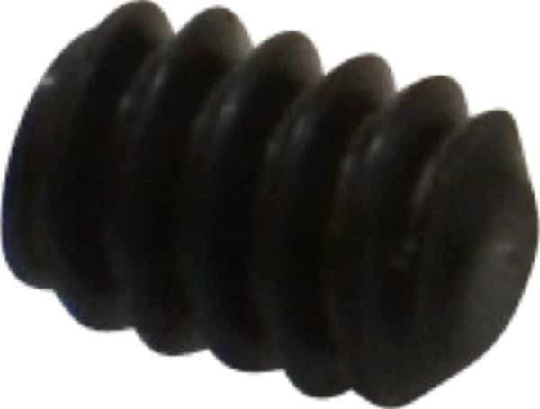 Value Collection - #6-32 UNC, 3/16" OAL, Flat Point Set Screw - Grade 8 Alloy Steel, 1/16" Key - Apex Tool & Supply