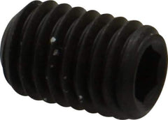 Value Collection - 1/2-13 UNC, 3/4" OAL, Flat Point Set Screw - Grade 8 Alloy Steel, 1/4" Key - Apex Tool & Supply