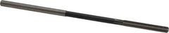 Interstate - #9 High Speed Steel Chucking Reamer - Straight Flute, 0.1895" Straight Shank, 1-1/4" Flute Length, 5" OAL - Apex Tool & Supply