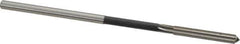 Interstate - #15 High Speed Steel Chucking Reamer - Straight Flute, 0.1755" Straight Shank, 1-1/8" Flute Length, 4-1/2" OAL - Apex Tool & Supply