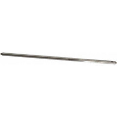 Interstate - #35 High Speed Steel 4 Flute Chucking Reamer - Apex Tool & Supply