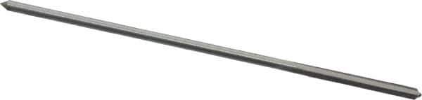 Interstate - #40 High Speed Steel 4 Flute Chucking Reamer - Straight Flute, 0.0928" Straight Shank, 7/8" Flute Length, 3-1/2" OAL - Apex Tool & Supply