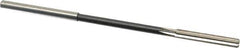Interstate - Letter A High Speed Steel Chucking Reamer - Straight Flute, 0.2265" Straight Shank, 1-1/2" Flute Length, 6" OAL - Apex Tool & Supply