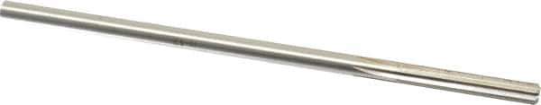 Interstate - Letter C High Speed Steel Chucking Reamer - Straight Flute, 0.2329" Straight Shank, 1-1/2" Flute Length, 6" OAL - Apex Tool & Supply