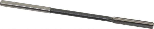 Interstate - Letter J High Speed Steel Chucking Reamer - Straight Flute, 1/4" Straight Shank, 1-1/2" Flute Length, 6" OAL - Apex Tool & Supply