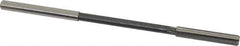 Interstate - Letter J High Speed Steel Chucking Reamer - Straight Flute, 1/4" Straight Shank, 1-1/2" Flute Length, 6" OAL - Apex Tool & Supply