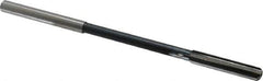 Interstate - Letter N High Speed Steel Chucking Reamer - Straight Flute, 0.2792" Straight Shank, 1-1/2" Flute Length, 6" OAL - Apex Tool & Supply