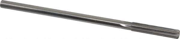 Interstate - Letter O High Speed Steel Chucking Reamer - Straight Flute, 0.2792" Straight Shank, 1-1/2" Flute Length, 6" OAL - Apex Tool & Supply