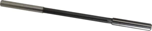 Interstate - Letter S High Speed Steel Chucking Reamer - Straight Flute, 0.3105" Straight Shank, 1-3/4" Flute Length, 7" OAL - Apex Tool & Supply
