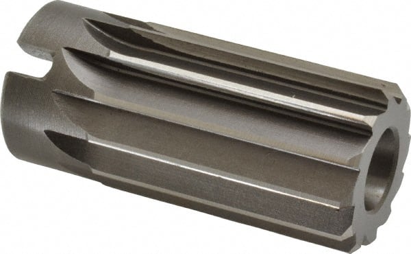 Interstate - 1-1/4" Reamer Diam, Straight Flute Shell Reamer - Apex Tool & Supply