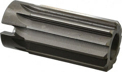 Interstate - 1-3/8" Reamer Diam, Straight Flute Shell Reamer - Apex Tool & Supply